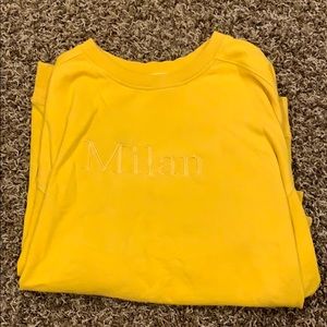 Yellow Milan Sweater